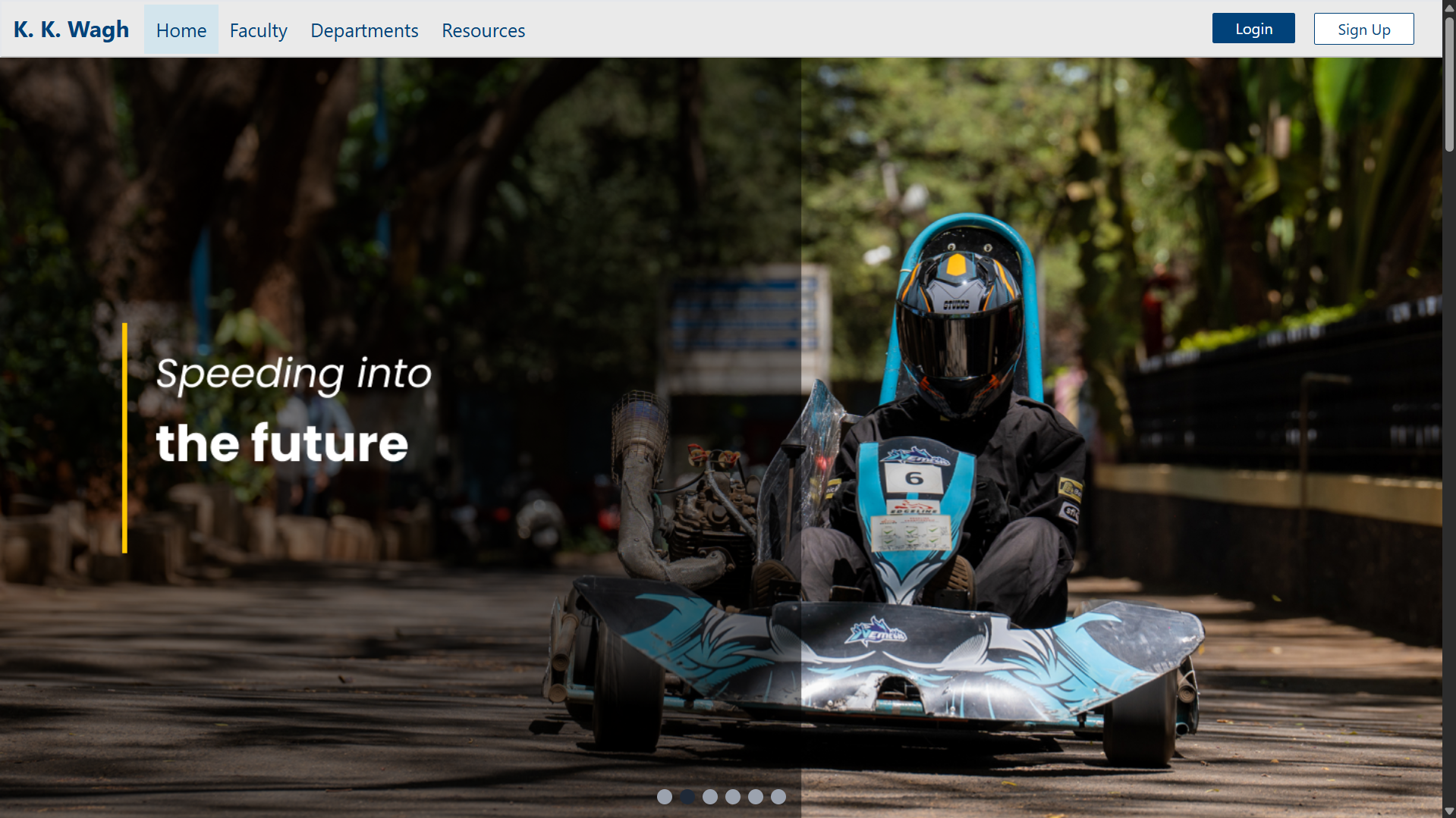 ERP Website for My College screenshot